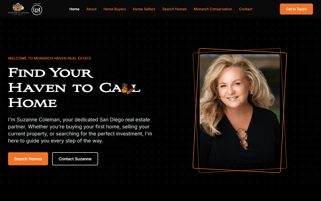 Monarch Haven Real Estate screenshot