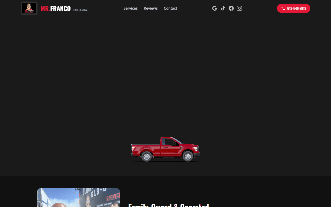 Mr. Franco Junk Removal screenshot